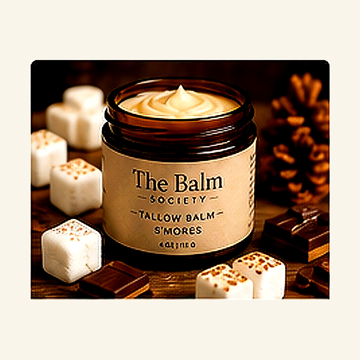 S'mores 4 oz tallow balm
